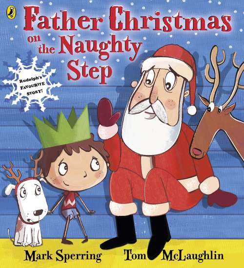 Book cover of Father Christmas on the Naughty Step
