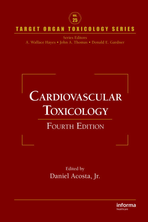 Book cover of Cardiovascular Toxicology (4)