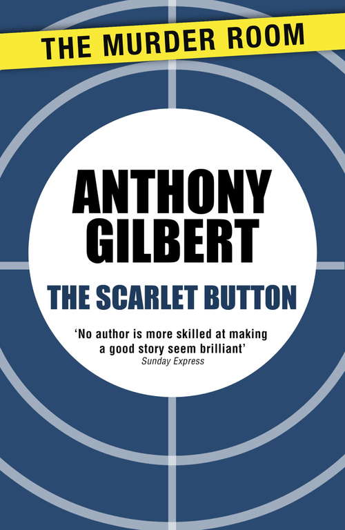 Book cover of The Scarlet Button (Mr Crook Murder Mystery)