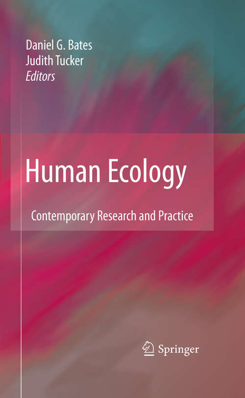 Book cover of Human Ecology: Contemporary Research and Practice (2010)