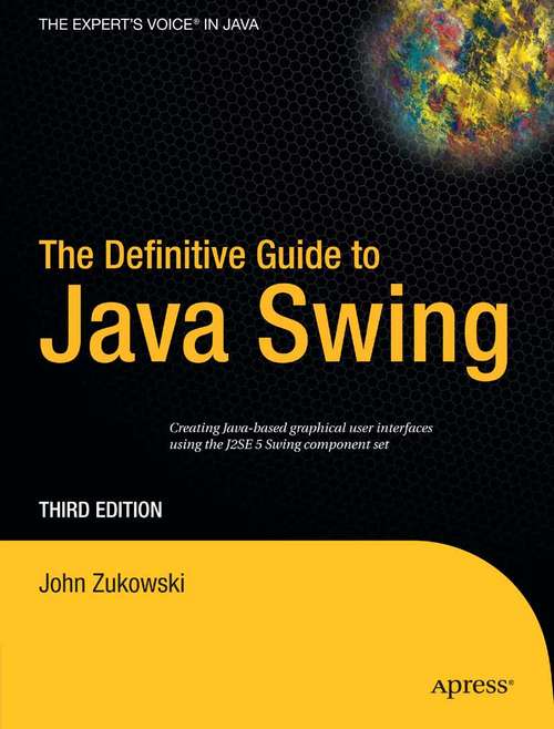 Book cover of The Definitive Guide to Java Swing (3rd ed.)