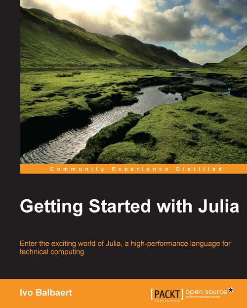 Book cover of Getting Started with Julia