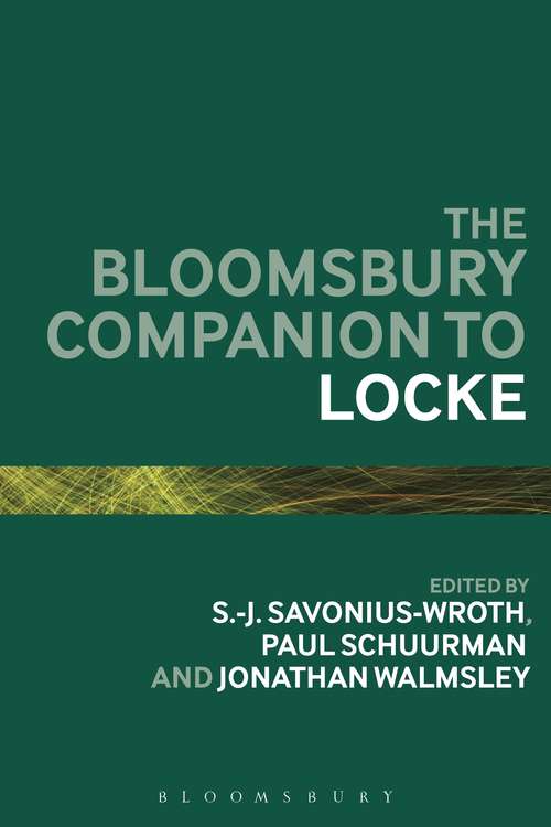 Book cover of The Bloomsbury Companion to Locke (Bloomsbury Companions)