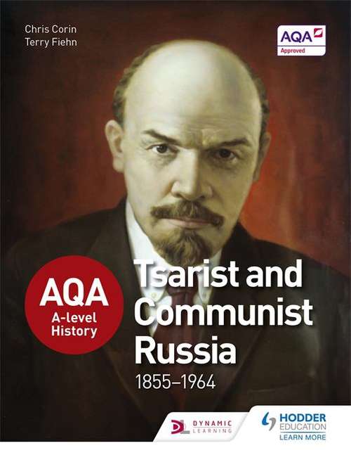 Book cover of AQA A-level History: Tsarist and Communist Russia 1855-1964 (PDF)