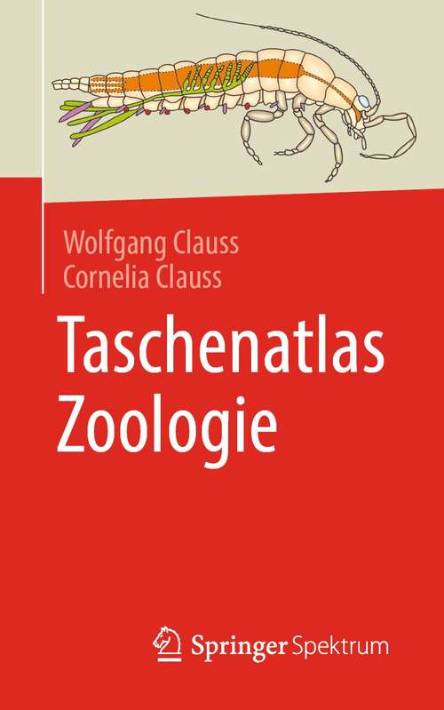 Book cover of Taschenatlas Zoologie (1. Aufl. 2021)
