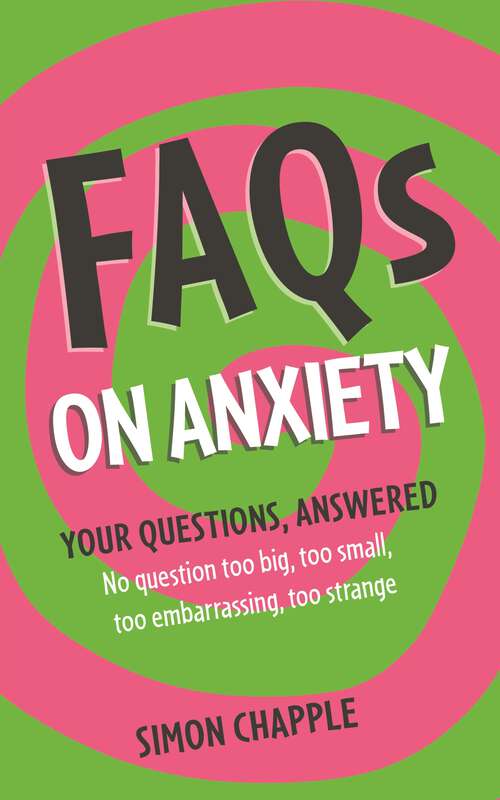 Book cover of FAQs on Anxiety