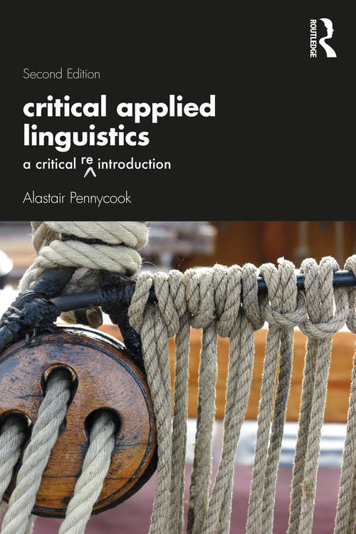 Book cover of Critical Applied Linguistics: A Critical Re-Introduction (2)