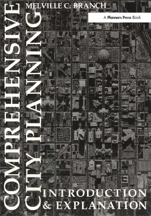 Book cover of Comprehensive City Planning: Introduction & Explanation
