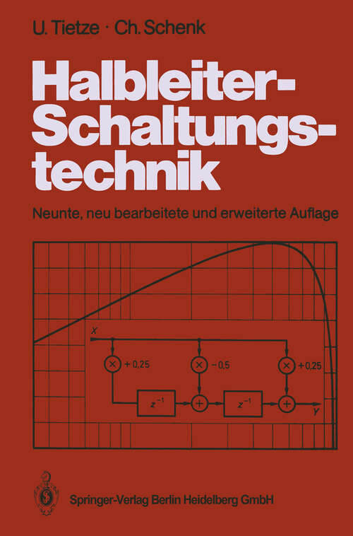 Book cover of Halbleiter-Schaltungstechnik (9. Aufl. 1989)