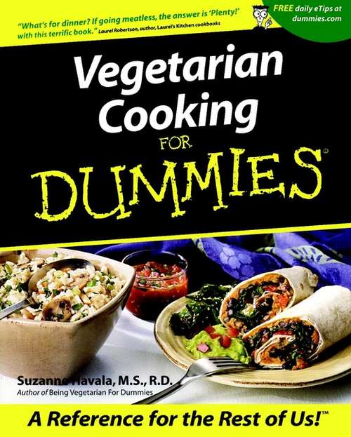 Book cover of Vegetarian Cooking For Dummies (For Dummies Ser.)
