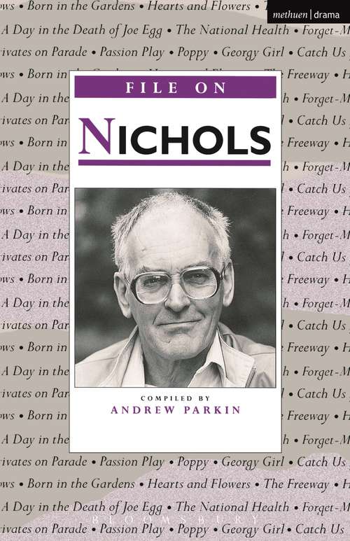Book cover of File On Nichols: Peter Nichols (Plays and Playwrights)