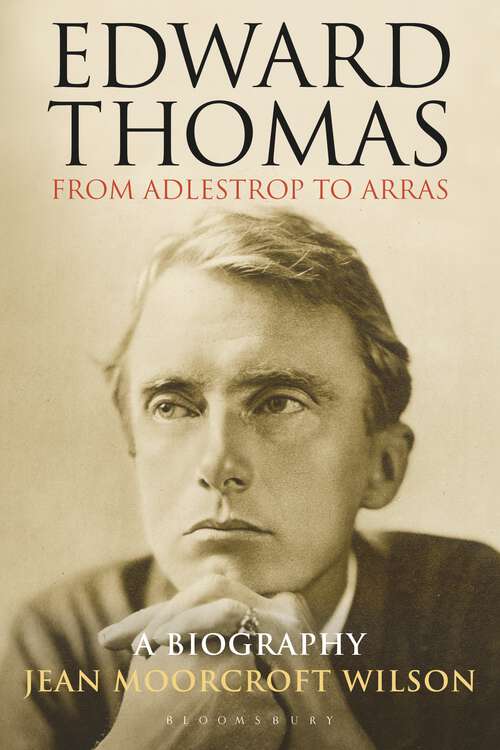 Book cover of Edward Thomas: A Biography