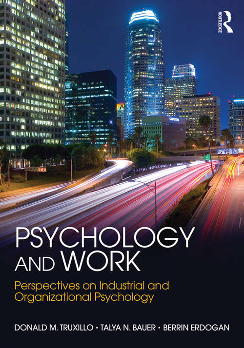 Book cover of Psychology and Work: Perspectives on Industrial and Organizational Psychology