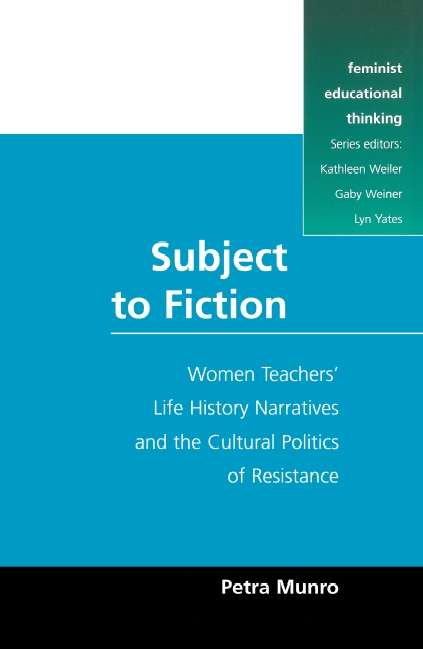 Book cover of Subject to Fiction (UK Higher Education OUP  Humanities & Social Sciences Education OUP)