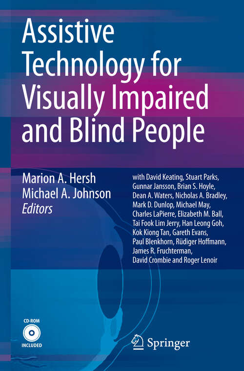 Book cover of Assistive Technology for Visually Impaired and Blind People (2008)