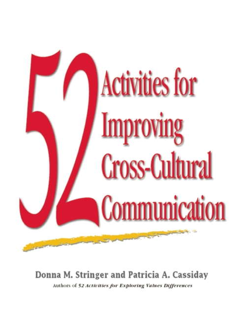 Book cover of 52 Activities for Improving Cross-Cultural Communication