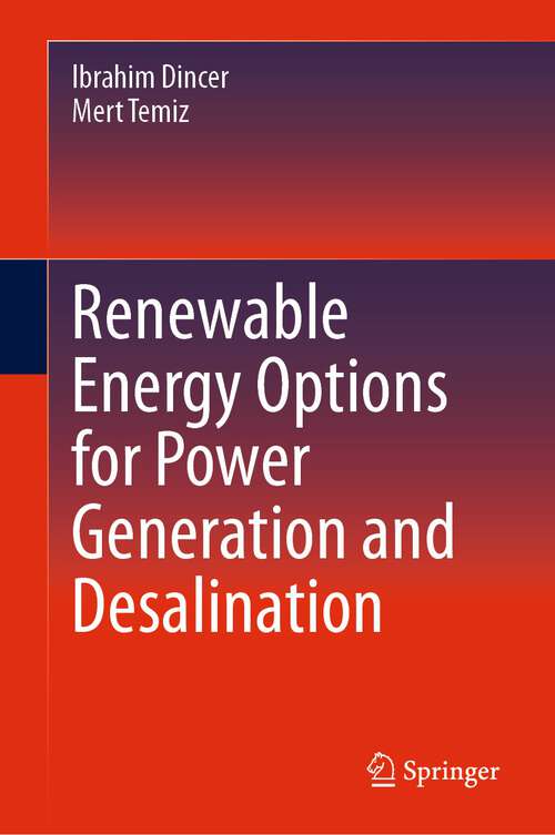 Book cover of Renewable Energy Options for Power Generation and Desalination (2024)