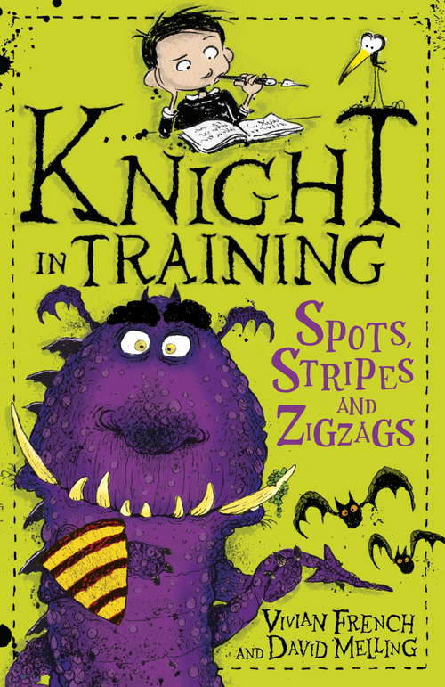 Book cover of Spots, Stripes and Zigzags: Book 4 (Knight in Training #4)