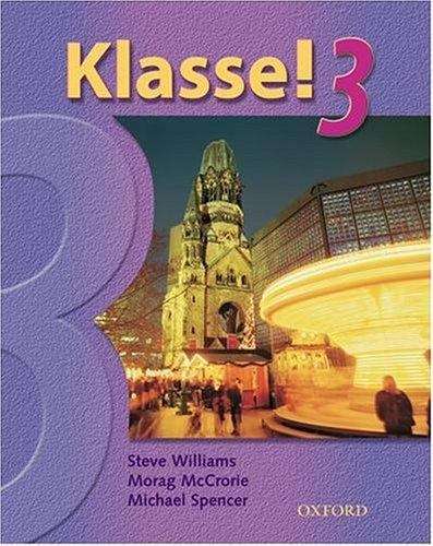 Book cover of Klasse! Students Book Part 3 (PDF)