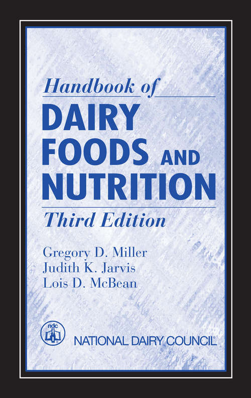 Book cover of Handbook of Dairy Foods and Nutrition (3)