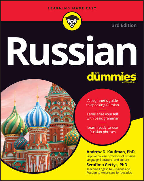 Book cover of Russian For Dummies (3)
