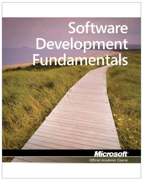 Book cover of Exam 98-361 MTA Software Development Fundamentals