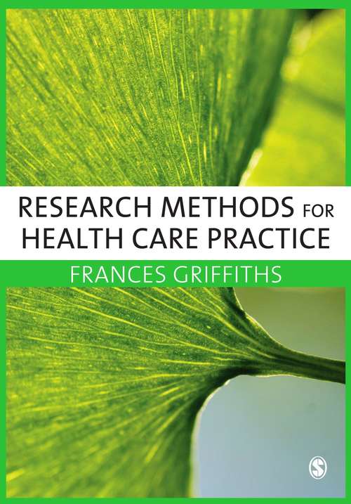 Book cover of Research Methods for Health Care Practice (PDF)