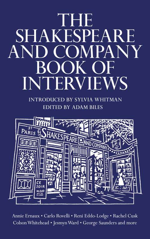 Book cover of The Shakespeare and Company Book of Interviews
