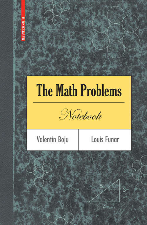 Book cover of The Math Problems Notebook (2007)