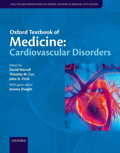 Book cover of Oxford Textbook of Medicine: Cardiovascular Disorders