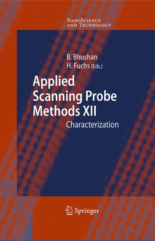 Book cover of Applied Scanning Probe Methods XII: Characterization (2009) (NanoScience and Technology)