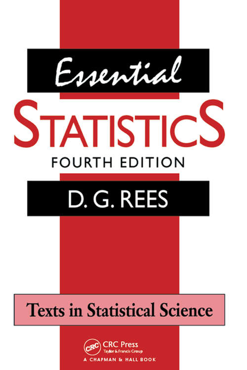 Book cover of Essential Statistics