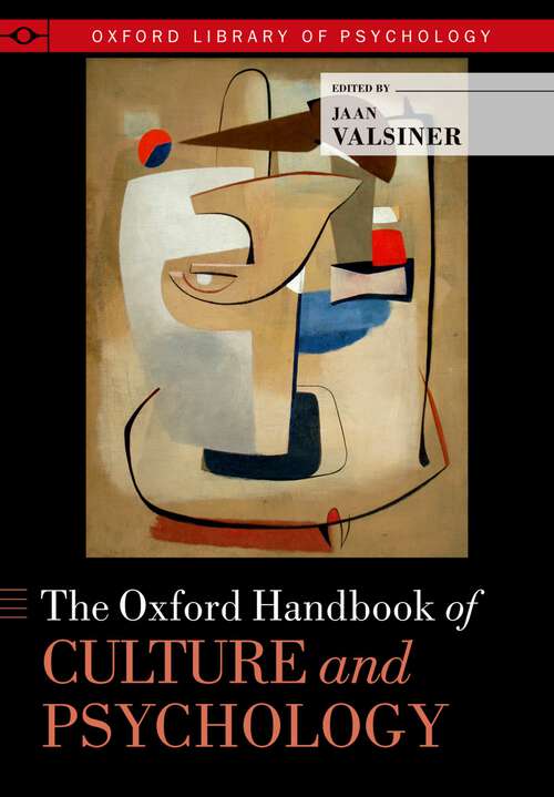 Book cover of The Oxford Handbook of Culture and Psychology