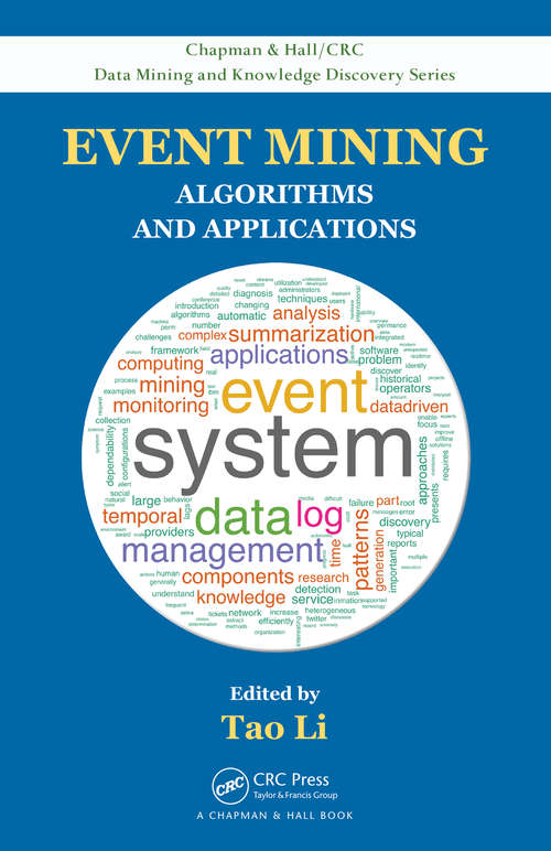 Book cover of Event Mining: Algorithms and Applications