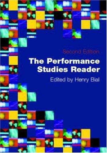 Book cover of The Performance Studies Reader (PDF)