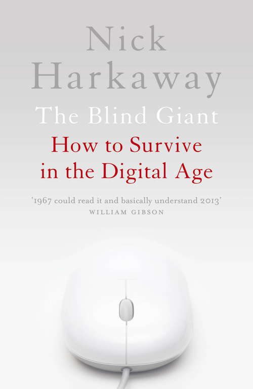 Book cover of The Blind Giant: How to Survive in the Digital Age
