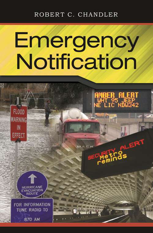 Book cover of Emergency Notification (PSI Business Security)