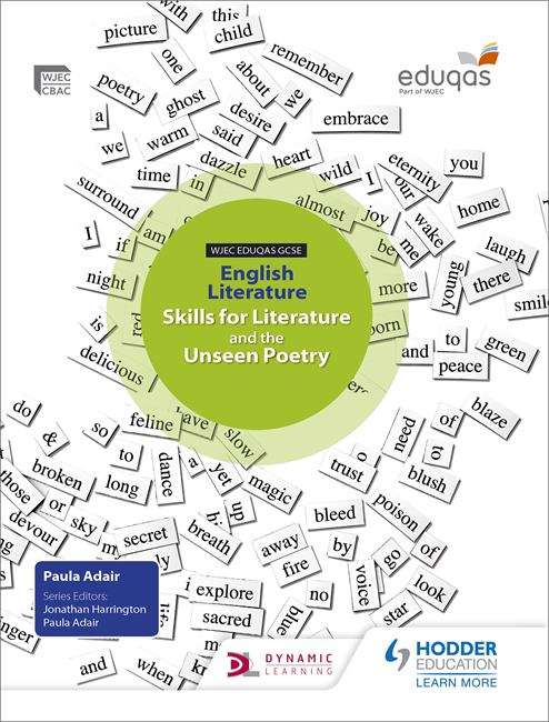 Book cover of WJEC Eduqas GCSE English Literature: Skills for Literature and the Unseen Poetry Student's Book (PDF)