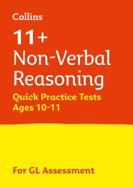 Book cover of Collins 11+ Non-verbal Reasoning Quick Practice Tests Age 10-11 (year 6): For The 2020 Gl Assessment Tests (PDF)