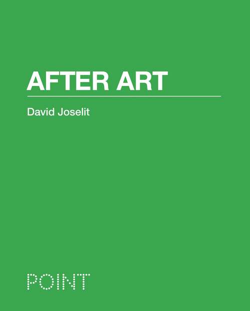 Book cover of After Art (PDF)