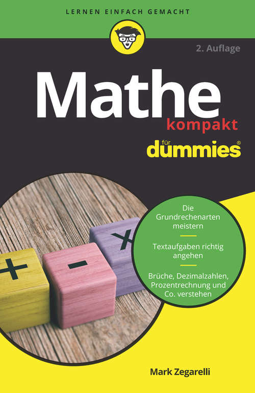 Book cover of Mathe kompakt für Dummies (2. Auflage) (Für Dummies)