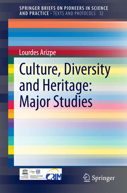 Book cover of Culture, Diversity and Heritage: Major Studies (2015) (SpringerBriefs on Pioneers in Science and Practice #12)