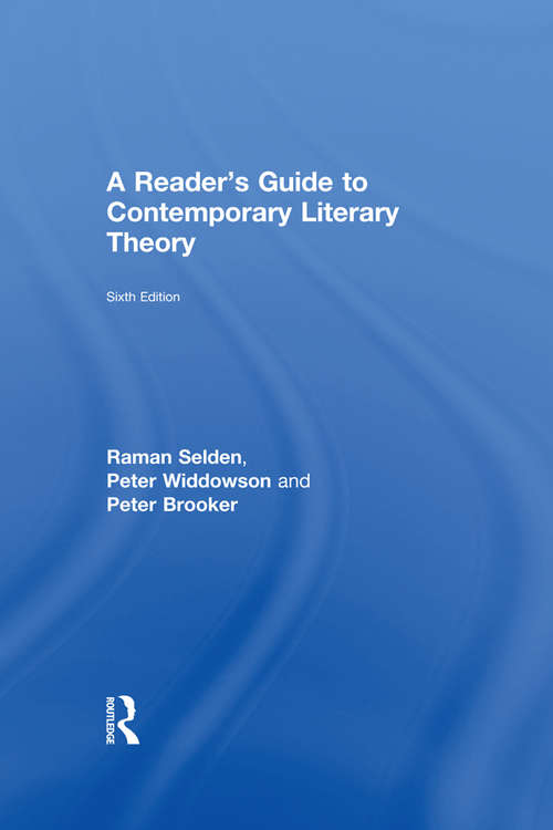Book cover of A Reader's Guide to Contemporary Literary Theory (6)