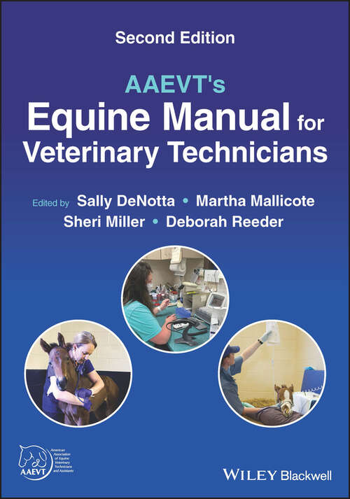 Book cover of AAEVT's Equine Manual for Veterinary Technicians (2)