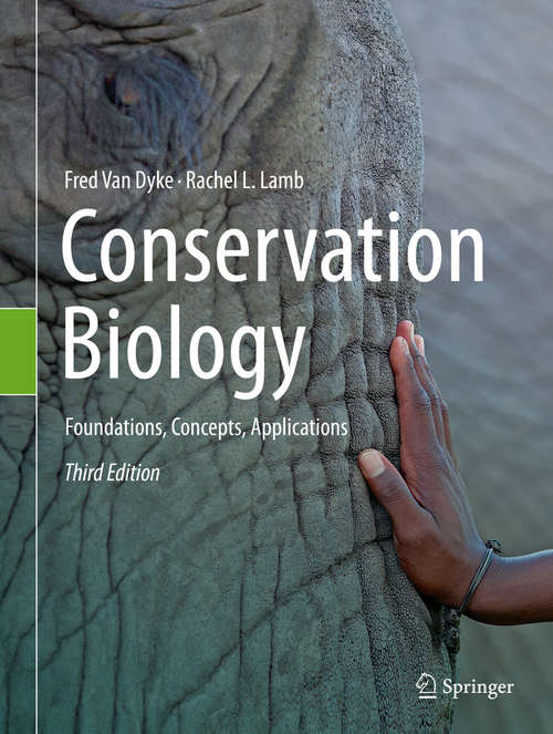 Book cover of Conservation Biology: Foundations, Concepts, Applications (3rd ed. 2020)