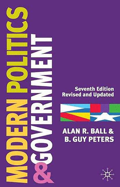 Book cover of Modern Politics and Government (PDF)