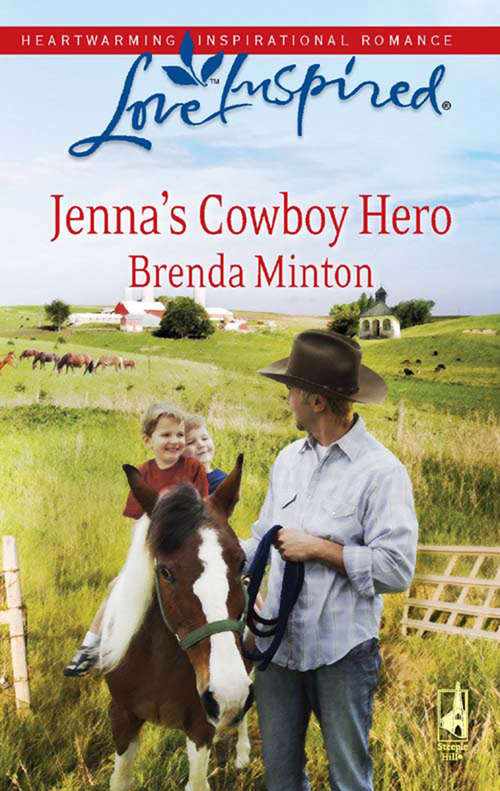 Book cover of Jenna's Cowboy Hero: The Cowboy Next Door / Jenna's Cowboy Hero (ePub First edition) (Mills And Boon Love Inspired Ser.)