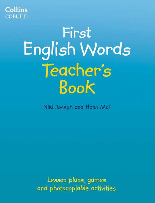 Book cover of First English Words Teacher's Book (PDF)