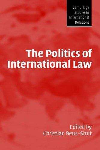 Book cover of The Politics Of International Law (PDF)