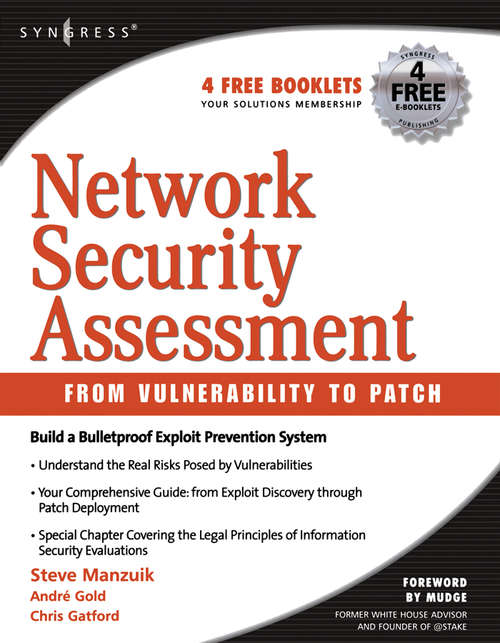 Book cover of Network Security Assessment: From Vulnerability to Patch